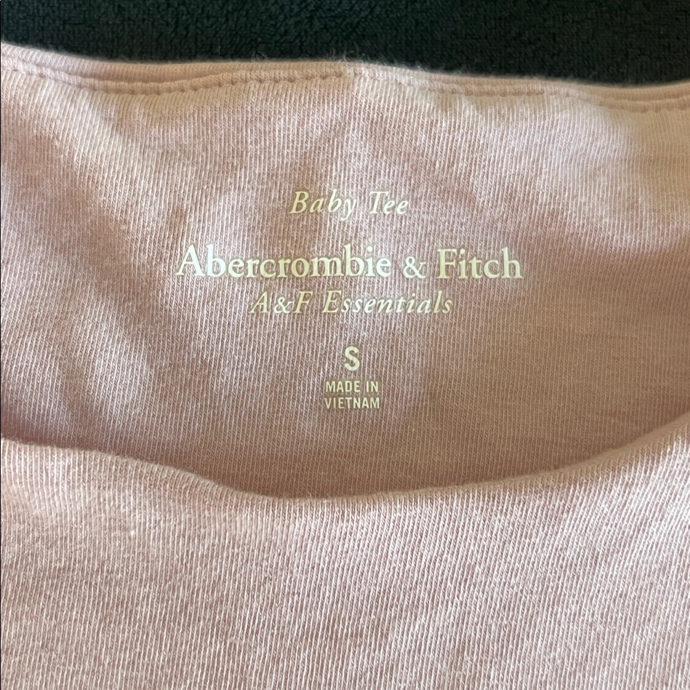 Abercrombie and Fitch Braless Collection Baby Tee - Picture 2 of 2